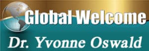 Global Welcome with Dr. Yvonne Oswald logo