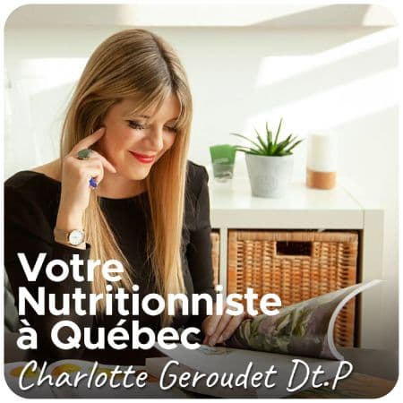 Charlotte Geroudet nutritionniste Québec, Services et conseils Nutrition Québec
