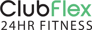 Clubflex 24hr Fitness logo