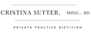 Cristina Sutter, MHSc., RD logo