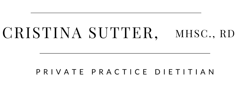Cristina Sutter, MHSc., RD logo