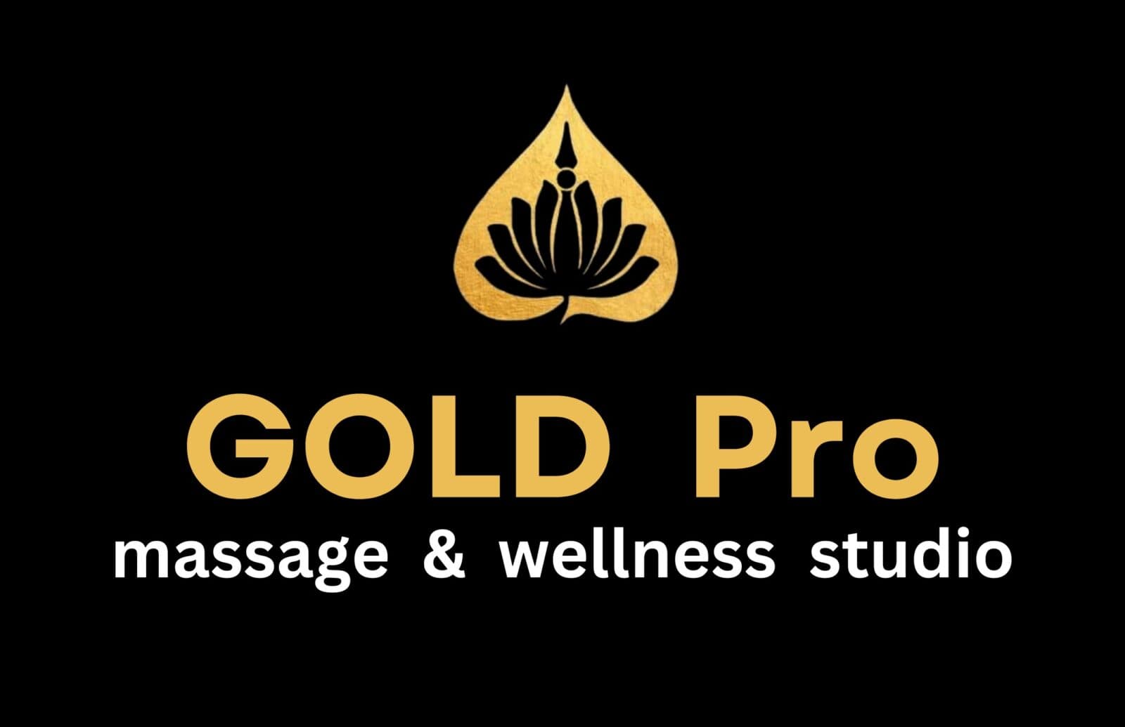 Gold Pro Massage & Wellness Studio logo