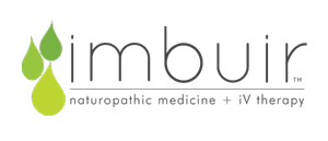 imbuir- naturopathic medicine + intravenous (iV) therapy logo
