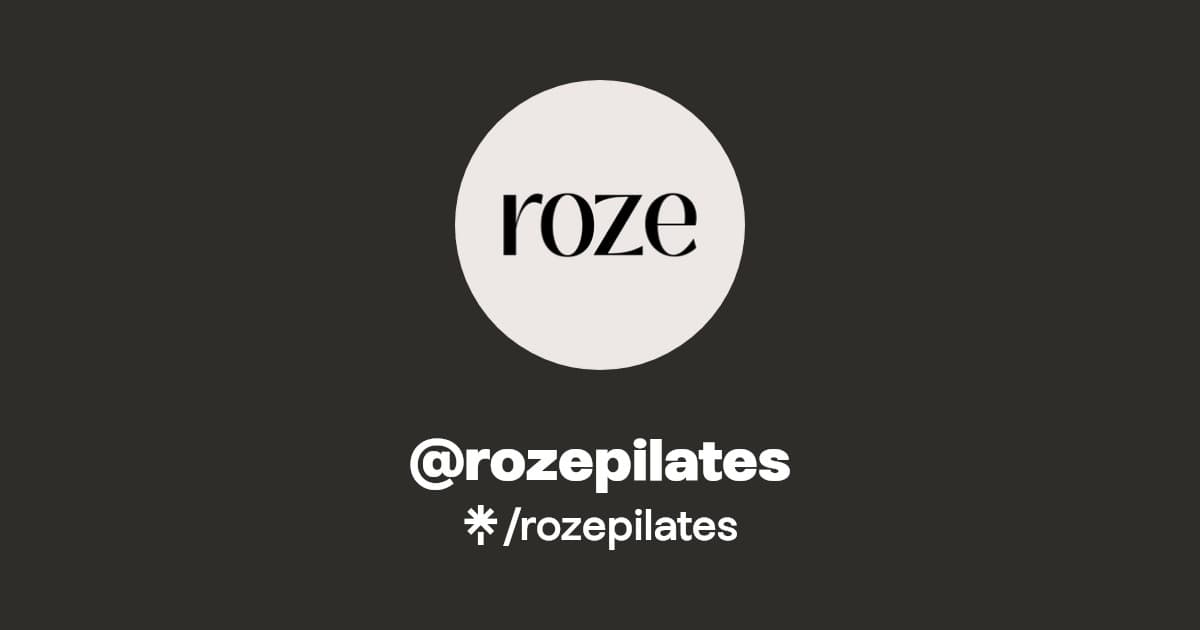 Roze Pilates logo