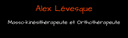 Alex Lévesque Massothérapeute, Kinésithérapeute et Orthothérapeute Blainville logo