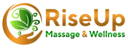 RiseUp Massage & Wellness logo