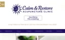 Calm & Restore Acupuncture Clinic logo