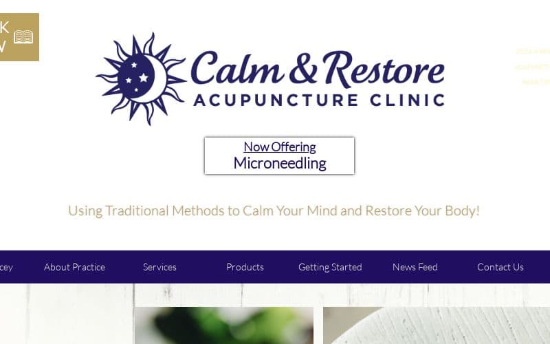 Calm & Restore Acupuncture Clinic logo