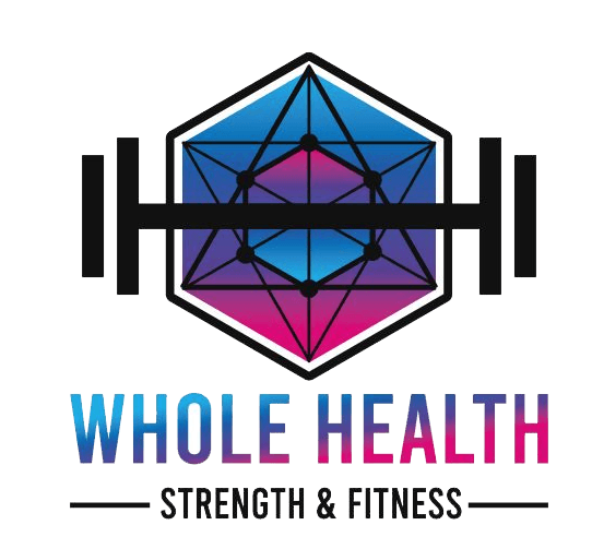 Whole Health; Strength & Fitness logo