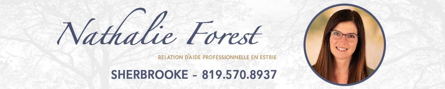 Nathalie Forest, Thérapeute en Relation d'Aide Sherbrooke logo