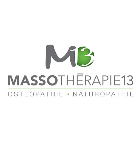 Massothérapie 13 & Ostéopathie logo