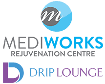 Mediworks Rejuvenation Centre and Drip Lounge logo