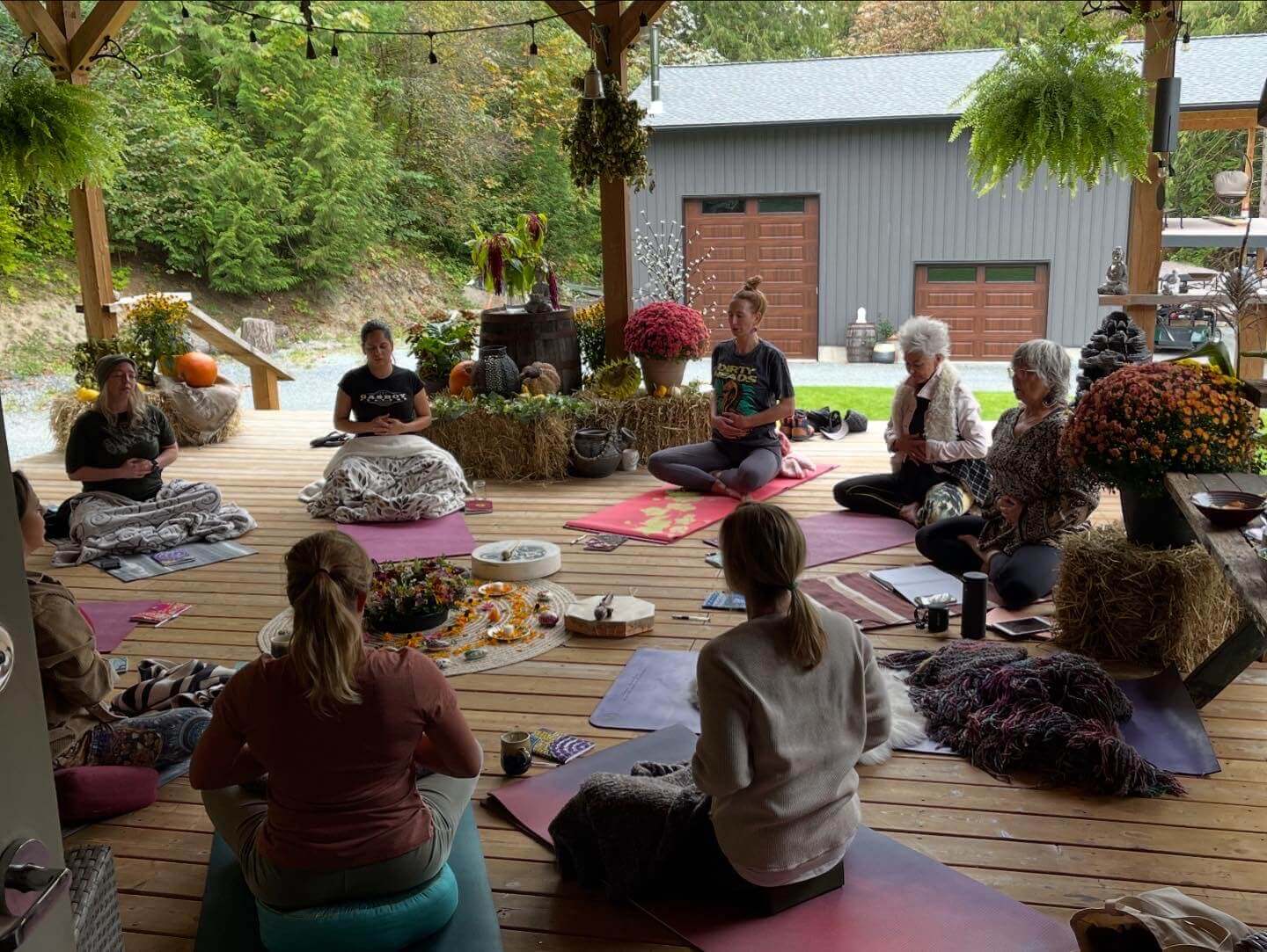 Mystical Backyard Yoga