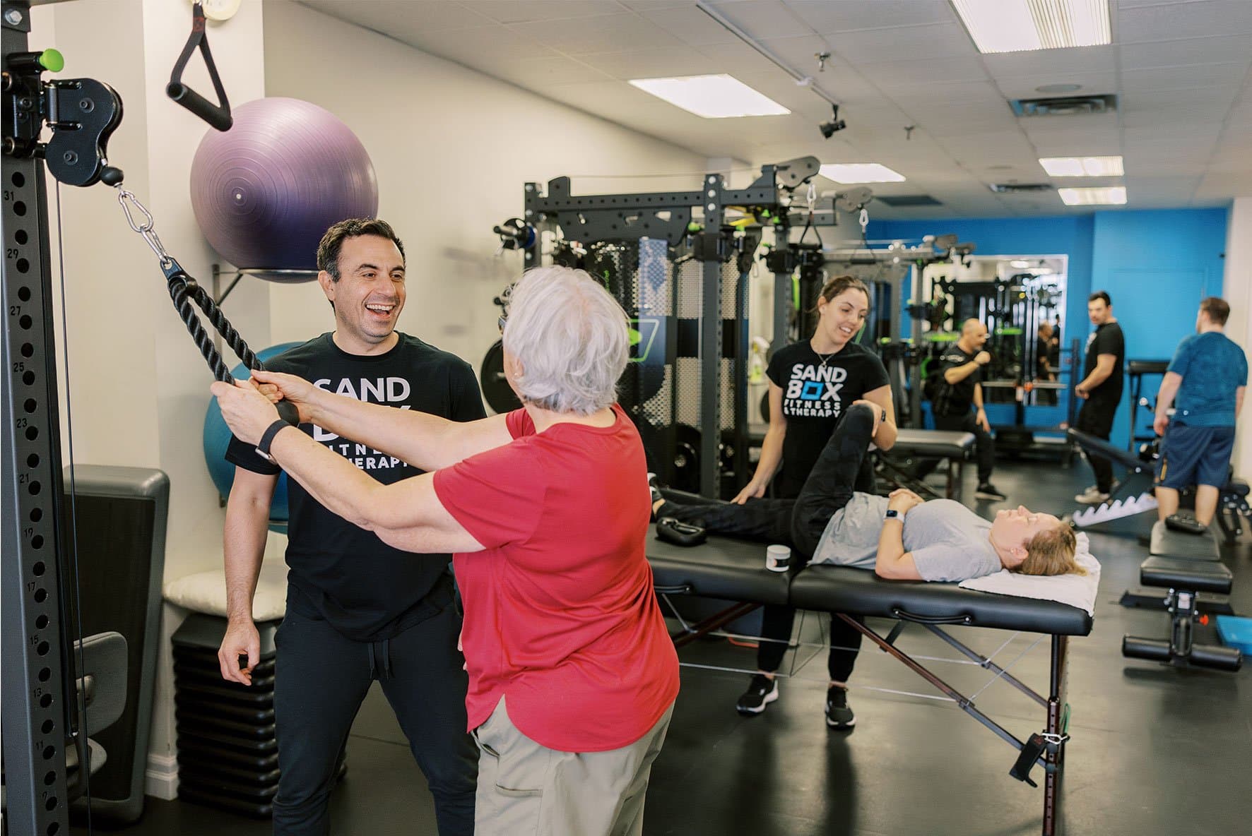 Sandbox Fitness & Therapy logo