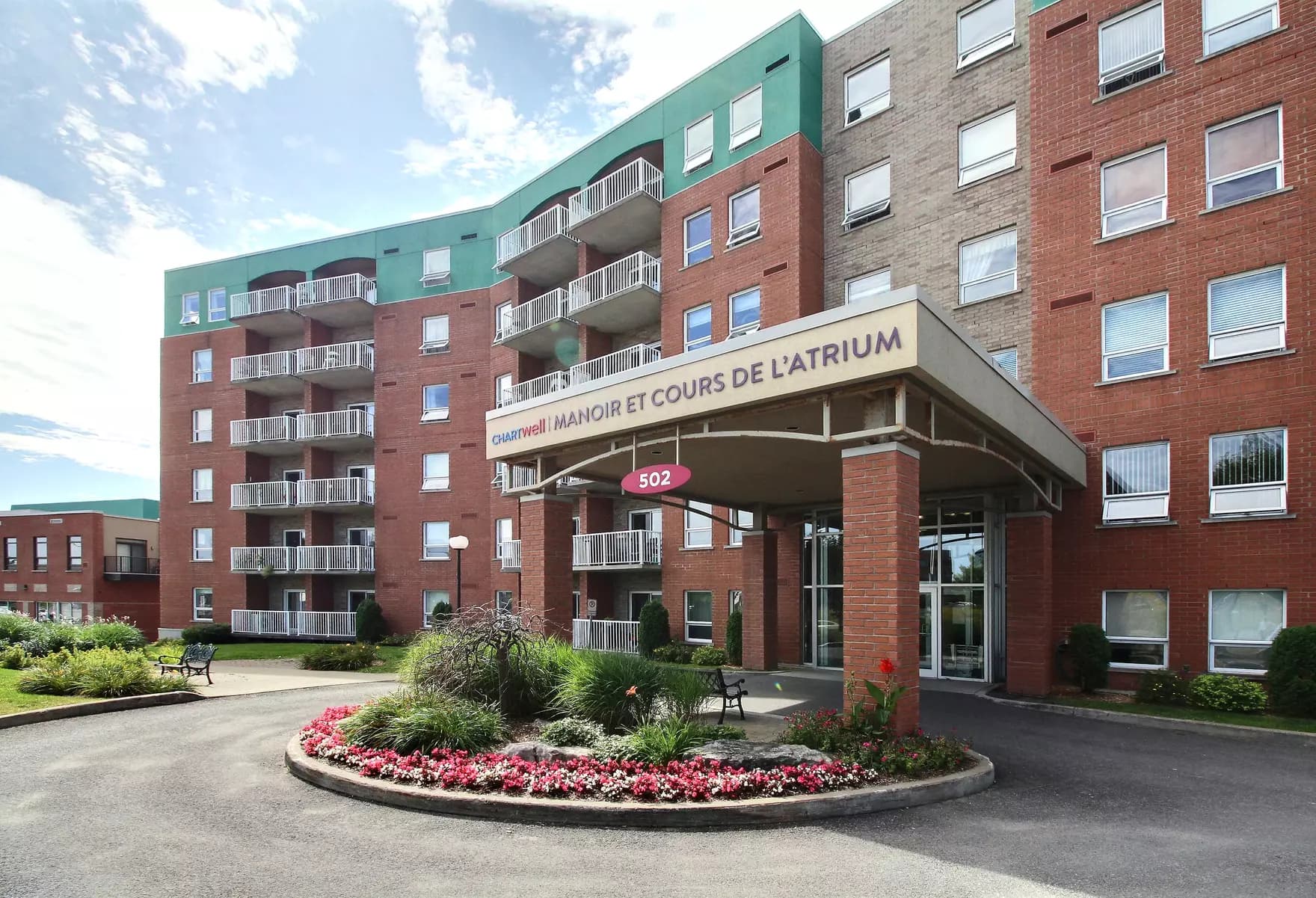 Chartwell Manoir et Cours de l'Atrium résidence pour retraités