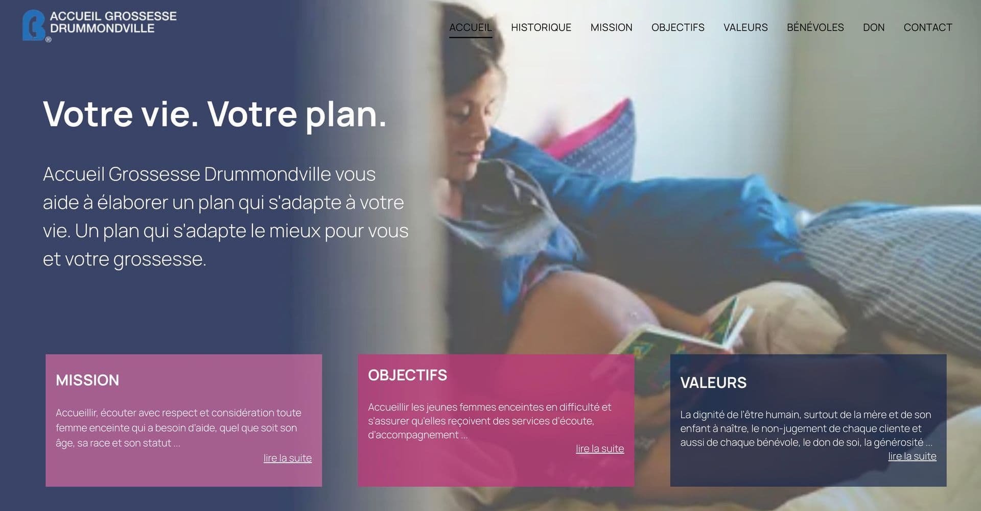 Accueil Grossesse / Birthright Drummondville