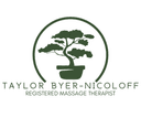 Taylor Byer-Nicoloff, Registered Massage Therapist logo