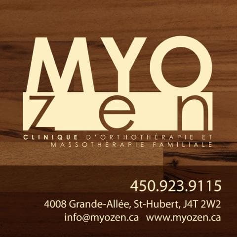 Brossard - Myozen Clinique d'Orthothérapie & Massothérapie Familiale